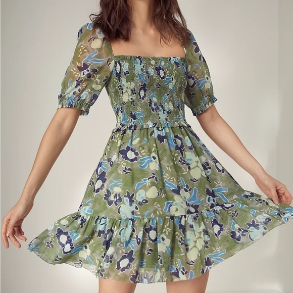 Wilfred Laken Shortsleeve Mini Dress - Picture 1 of 15
